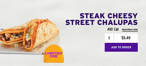 Cheesy streets chalupas